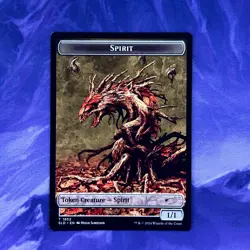 Shapeshifter / Spirit Token MTG Magic Card Creature 008 1852 SLD KHM - Image 2