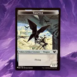 Thopter / Copy Token MTG Magic Card Creature LCI 0001 NEC 012 T END - Image 1