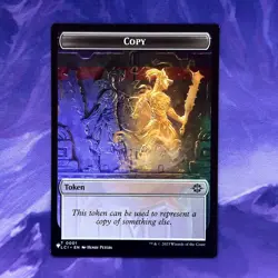 Thopter / Copy Token MTG Magic Card Creature LCI 0001 NEC 012 T END - Image 2