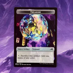 Citizen / Treasure Token MTG Magic Card Creature 012 SNC NEO 017 T - Image 2