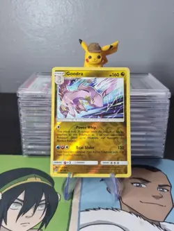 Goodra 96/145 - Reverse Holo Rare - Guardians Rising Pokemon Card - Image 1