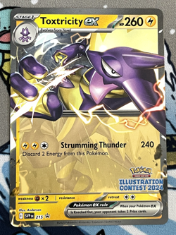 Toxtricity ex - 215 (Illustration Contest 2024) SV: Scarlet & Violet Promo Card - Image 1