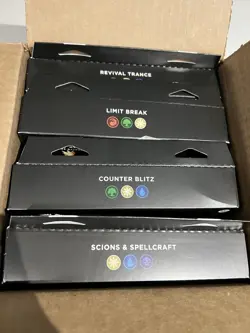 MTG FINAL FANTASY Sealed Commander Deck Display (Set of All 4 Decks) Sealed - Image 1