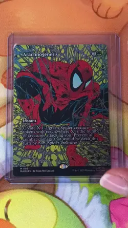 Arachnogenesis (Borderless) Marvel Universe Eternal-Legal Foil - Image 2