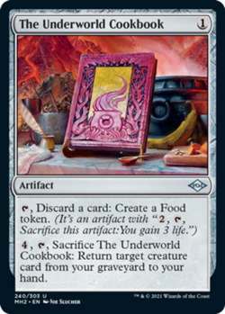 1x The Underworld Cookbook NM-Mint, English Modern Horizons 2 MTG Magic - Image 1