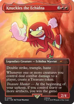 Knuckles the Echidna - Secret Lair Drop Series (SLD) - Image 1
