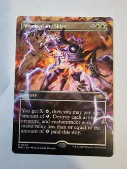 MTG - Wrath of Skies Borderless - Modern Horizons 3 - Image 1