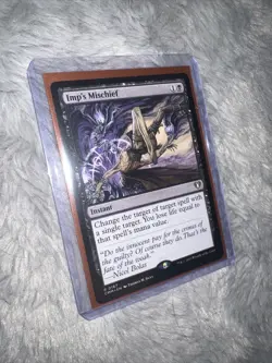 Magic the Gathering Imp's Mischief 0167 Rare Commander Masters (CMM) NM/M MTG - Image 1