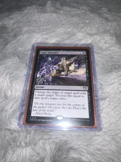 Magic the Gathering Imp's Mischief 0167 Rare Commander Masters (CMM) NM/M MTG - Image 2