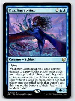 Dazzling Sphinx R Commander 2021 # 25 NM Normal - Image 1