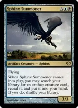 MTG Sphinx Summoner - Foil, Conflux LP English - Image 1