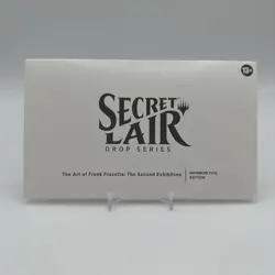 1 x The Art of Frank Frazetta: 2nd Exhibition Secret Lair: FOIL - SEALED - Image 1