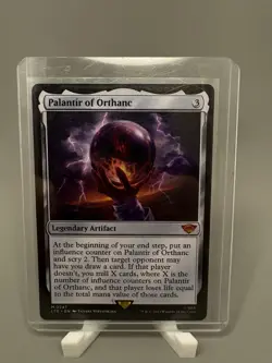 MTG Palantir of Orthanc Lord of the rings Near mint Legendary Artifact - Image 1