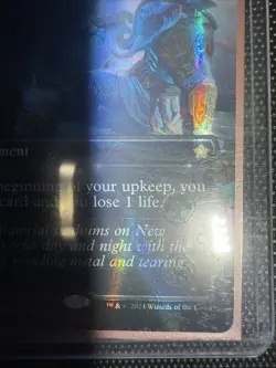 Foundations Variants Foil: Phyrexian Arena (0386 - Borderless Mana Foil) - Image 2