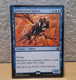 Consecrated Sphinx IMA Iconic Masters MTG Magic The Gathering MINT - Image 1