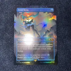 Swan Song (1591) (Rainbow Foil) Secret Lair Drop Foil - Image 2