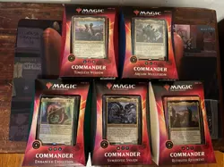 Ikoria Lair of Behemoths - MTG - Commander Decks - Set of 5 - New / Sealed 630509943586 - Image 1