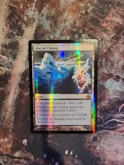 MTG FOIL Glacial Chasm FTV From the Vault: Realms NM - Image 1
