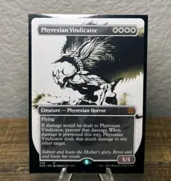 1x MTG Phyrexian Vindicator - Phyrexia: AWBO Mythic! NM Mint! Ships Fast! - Image 1