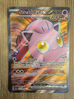 Scream Tail 197/167 Holo Ultra Rare Pokemon TCG Twilight Masquerade - Image 1