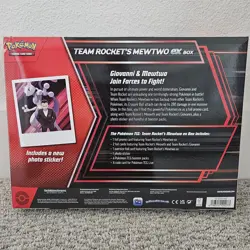 Pokemon TCG Team Rocket's Mewtwo ex Box - Image 2