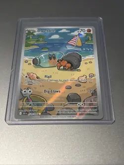 Dwebble IR 129/086 Sv: Black Bolt Pokemon 2025 Illustration Rare - Image 1