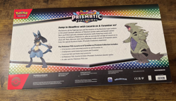 2x SEALED Pokemon Lucario Ex Tyranitar Ex Premium Collection Sams Club Prismatic - Image 4
