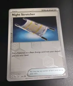 Night Stretcher Shrouded Fable Reverse Holo Uncommon 061/064 Pokemon English NM - Image 1