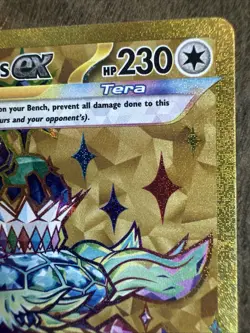 Pokemon TCG Terapagos ex Gold 173/142 SV07: Stellar Crown Hyper Rare - Image 5