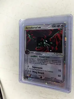 2003 Pokemon Aerodactyl ex Holo 97/100 - EX Sandstorm e-Reader - VG Condition - Image 4