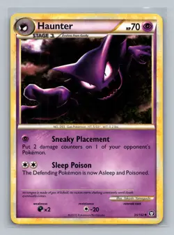 Pokemon TCG Haunter 35/102 Triumphant Normal LP - Image 1