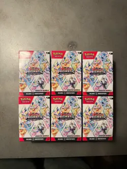 Pokemon TCG Prismatic Evolutions Booster Bundle - Lot of 6 - New Sealed - Image 1