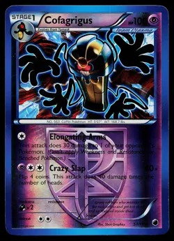 Pokemon Cofagrigus Reverse Holo 57/116 Plasma Freeze - Image 1