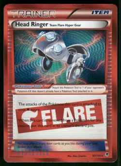 Head Ringer 97/119 Holo Rare Holo NM Pokemon XY - Phantom Forces - Image 1