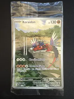 Koraidon 014 Holo Pokemon SV Black Star Promos SVP Sealed OVP NM Deutsch - Image 1