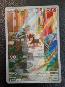 Litleo - 139/132 Mega Evolution Base (Pokemon) Illustration Rare - Image 1
