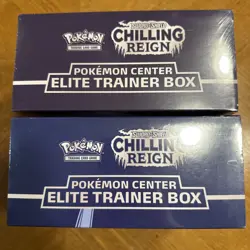 Pokemon Chilling Reign Pokemon Center Elite Trainer Box ETB Set Shadow & Ice - Image 5