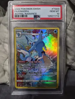 2022 Pokemon SWSH FA Kingdra Astral Radiance #TG03 PSA GEM 💎 MT 10 🔥🔥🔥 - Image 1