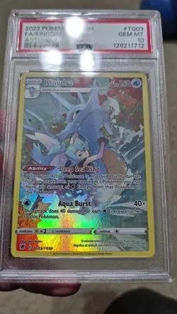 2022 Pokemon SWSH FA Kingdra Astral Radiance #TG03 PSA GEM 💎 MT 10 🔥🔥🔥 - Image 2