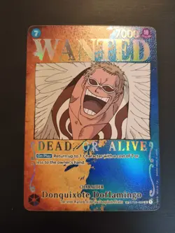 One Piece Card Game ST03-009 Donquixote Doflamingo SP SR Alt Para [ENG] - Image 1
