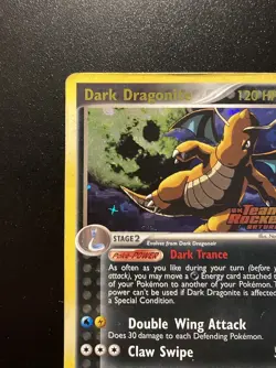 Pokemon Card-Dark Dragonite-Ex Rocket Returns-Holo-15/109-ENG-STAMPED-LP - Image 3