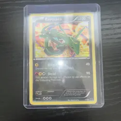 Pokemon TCG Dragon Vault Rayquaza Holo Rare Card 11/20 - Image 1
