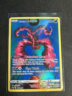 Galarian Moltres SWSH284 SWSH: Sword & Shield Promo Cards Holo - Image 1