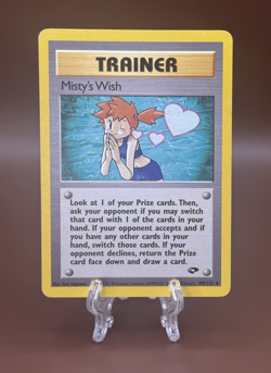 Pokemon TCG Misty's Wish Gym Challenge Unlimited Rare Card 108/132 - Image 1