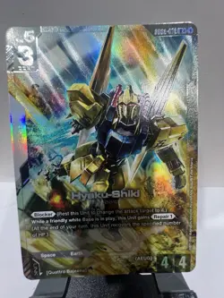 Hyaku-Shiki R+ english GD02-072 gundam card game - Image 1