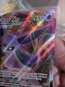 Pokemon Espeon VMAX 65/203 TCG Card 2021 Evolving Skies - Image 4