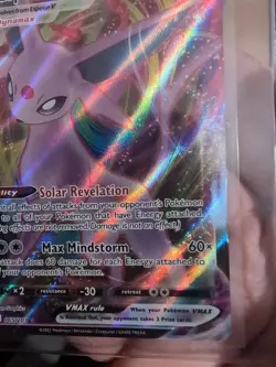 Pokemon Espeon VMAX 65/203 TCG Card 2021 Evolving Skies - Image 5
