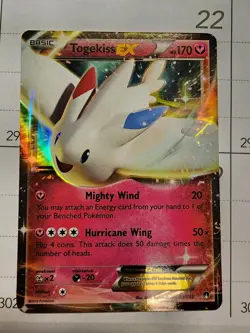 Pokemon Togekiss EX Holo Ultra Rare Card Breakpoint 83/122 - Image 1