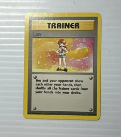 Lass 75/102 Base Set Pokemon Card LP - Image 1