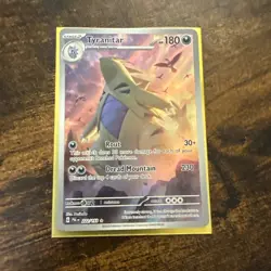 Pokemon TCG Tyranitar Scarlet & Violet Paldea Evolved Holo Card 222/193 - Image 1